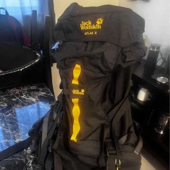 Bags | Jack Wolfskin 65l Hiking Back Pack | Poshmark